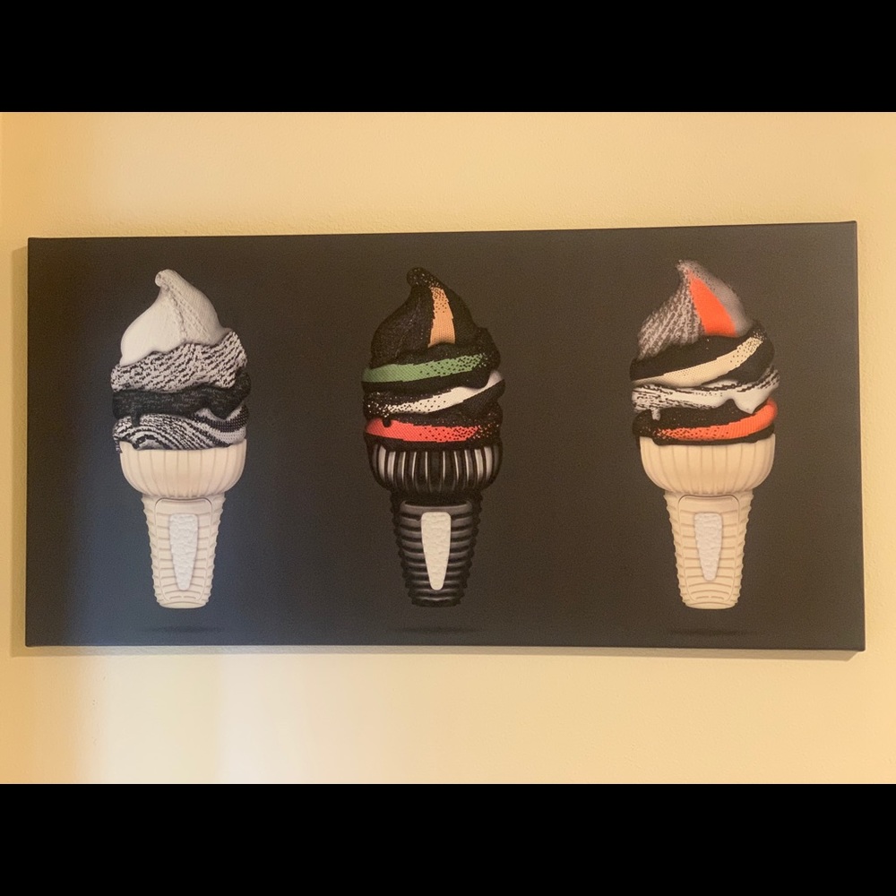 Ikonick 20x40 Yeezy Trio Poster (Like New)